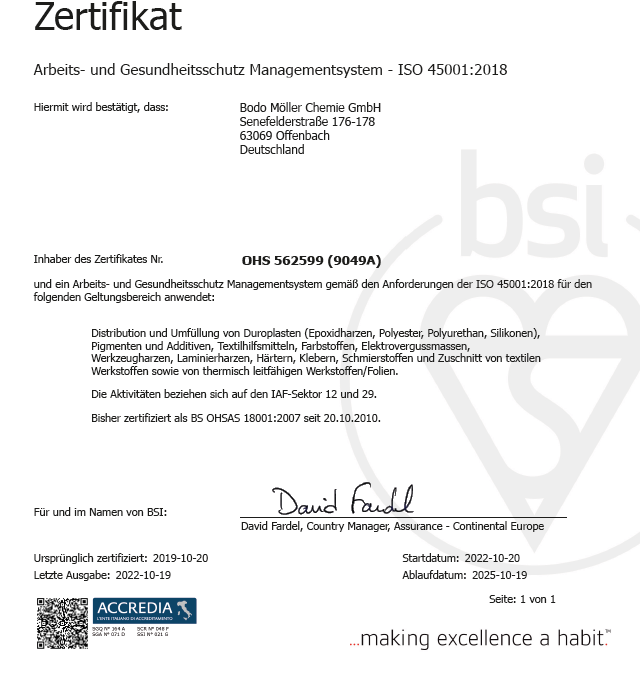 ISO 45001 Germany