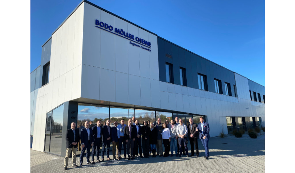 Bodo Möller Chemie Gruppe: Polish branch moves into new building 1,000 m² of dangerous goods storage for more growth in Poland, the Czech Republic and Slovakia